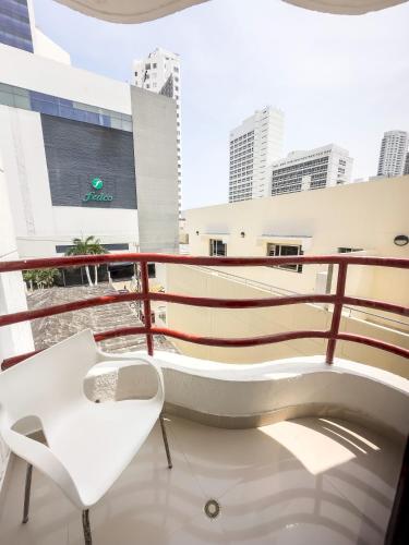 陽台/露台, 薩爾梅迪納酒店 (Zalmedina Hotel) in 卡塔根那