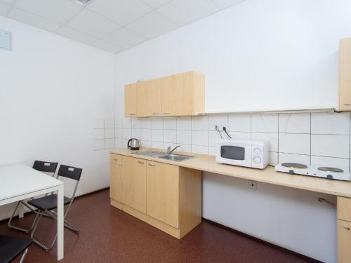 Mutfak, Hostel BOHEMIA in Prag