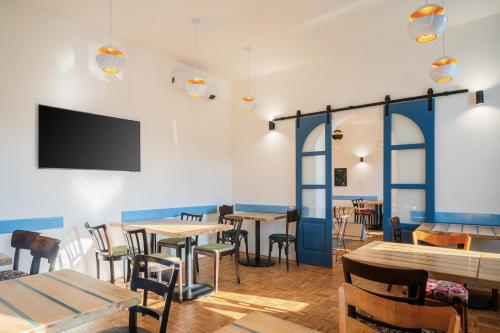 Közös társalgó / TV, Naturální vinařství Tomáš Křížek, Penzion Dvorek (Naturalni vinarstvi Tomas Krizek, Penzion Dvorek) in Dolni Dunajovice