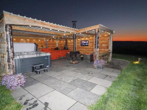 A szálláshely kívülről, Cae Bach in Ruthin