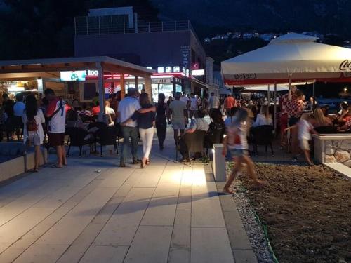 Kilátás, Apartments Sea Star Mlini - One Bedroom Apartment with Balcony A2 in Cibaca