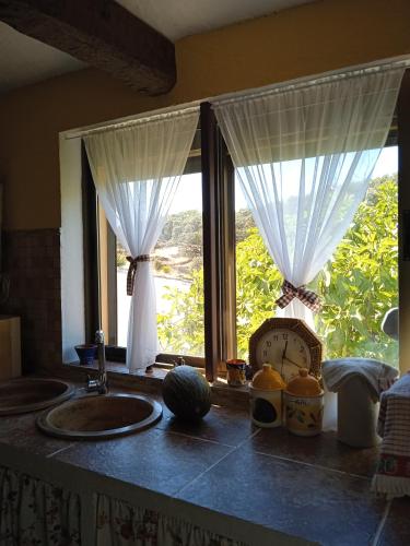 廚房, Casa Rural Mirador Los Bravos in 阿羅切