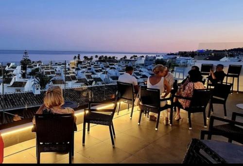 Vedere, The Orange House Boutique Hotel and Upstairs Rooftop Bar Center of La Cala de Mijas 100m from the Be in Mijas