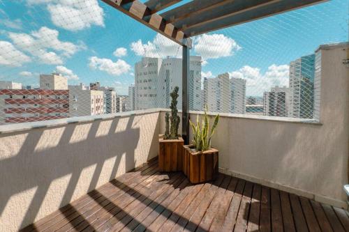 马林加 Apartamento Duplex Rooftop - SH1508 3星级 单人房 餐厅