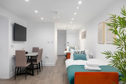 Flat in Queens Park, Londýn (fotografie 10)