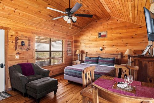 Enchanted Rockview Cabins in Crabapple, USA