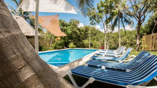 Oceanside Retreat, Pool, Beach Access, Sleeps 6 in Tulum, Mexico
