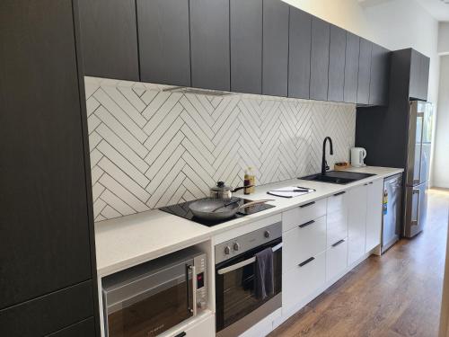 kök, U Suites Kilbirnie in Wellington flygplats