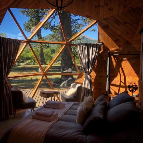 景觀, Domos Moquehue in 比利亞佩韋尼亞