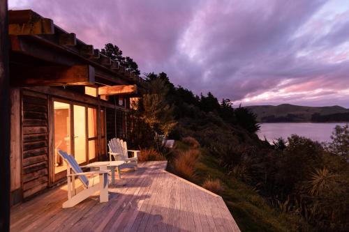 Exterior view, Kaimata Retreat near Otago Peninsula