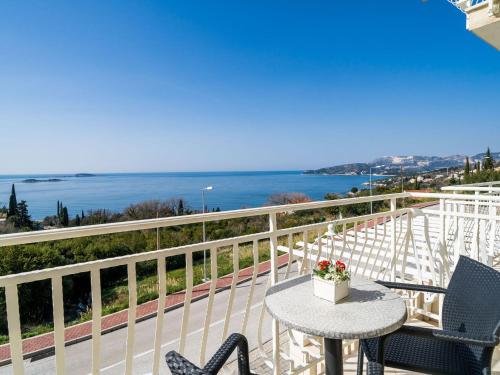Erkély/terasz, Villa Samba - Superior One-Bedroom Apartment with Balcony and Sea View in Plat