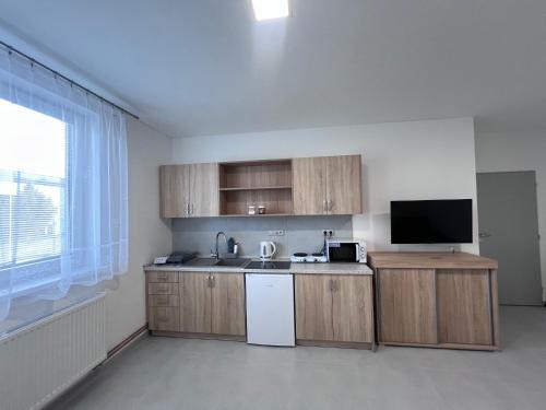 ห้องครัว, Ubytování Zátiší 3 Olomouc (Ubytovani Zatisi 3 Olomouc) in สลาโวนิน