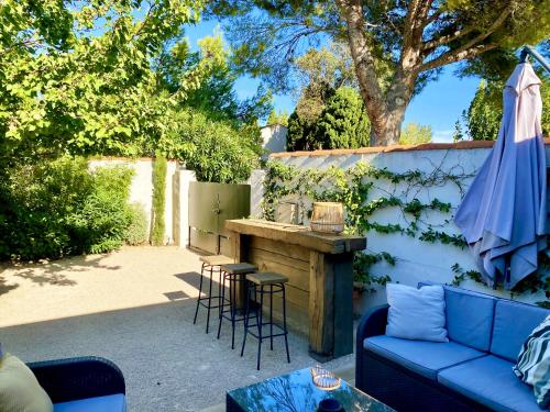 Maisonnette au cœur des Alpilles gîte à louer Golf Servanes