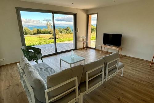 Magnifique villa d'architecte vue sur le lac Leman in Anthy-sur-Leman