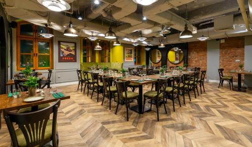 Restaurante, Focus Premium Apartments by Focus Hotels in Siedlce / Chelm
