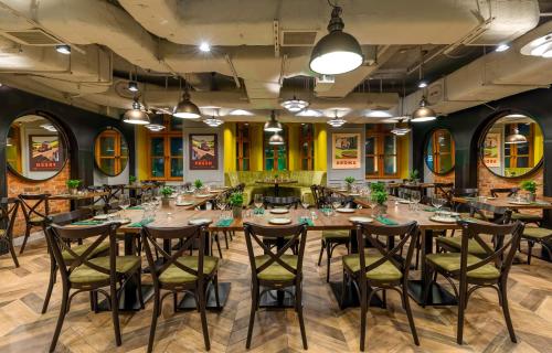 Restaurante, Focus Premium Apartments by Focus Hotels in Siedlce / Chelm