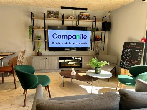 ห้องอาหาร, Campanile NATURE - Bordeaux Sud Pessac in เปสแซก