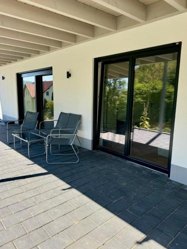 Rõdu/terrass, Wohnung am Wald in Geisa