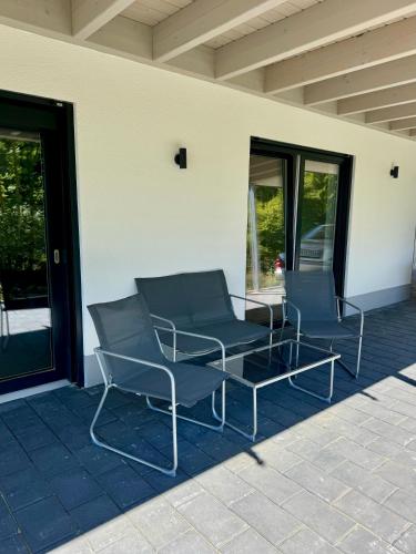 Rõdu/terrass, Wohnung am Wald in Geisa