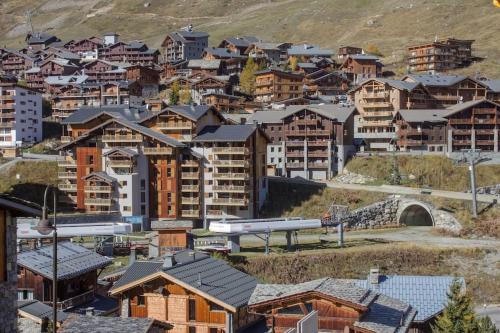 Studio 3 personnes avec place de parking couverte in Tignes