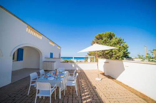  La Primula Apartment 3 Sea View - Happy Rentals in 73050 Marina di Pescoluse