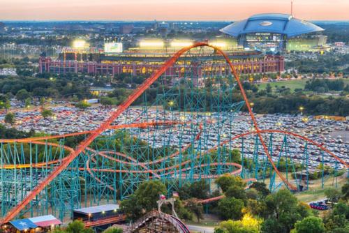 Lavishly Lonestar-walk To At&t Stad Ent District in Arlington, USA