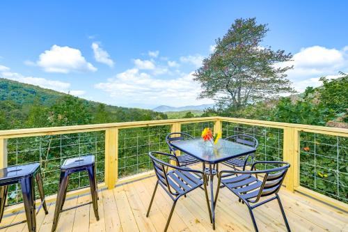 Franklin Cottage Deck with Blue Ridge Mtn Views! Franklin Cottage Deck with Blue Ridge Mtn Views!