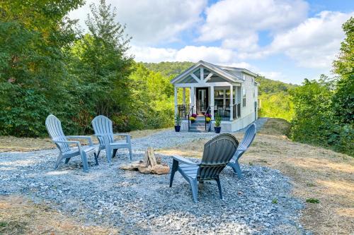 Franklin Cottage Deck with Blue Ridge Mtn Views! Franklin Cottage Deck with Blue Ridge Mtn Views!