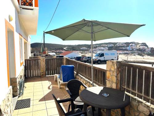Balcony/terrace, Lucas House 2 - Seabreeze apartment in Igreja Nova