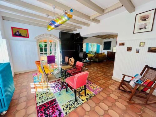 Villa La Selva avec Jacuzzi et vue panoramique in Vignieu