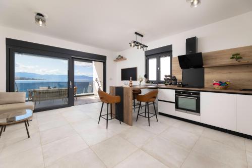 köök, Cassiopeia - Seaside Retreat in Omisalj