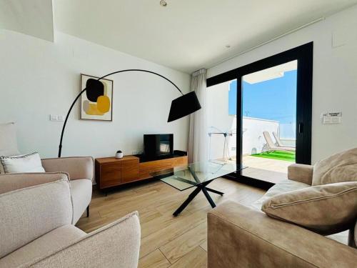 Casa Pelt Finestrat with pool, sea mountain view in Golf Bahia