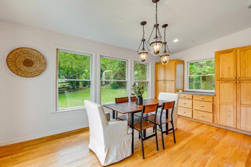 Porch, Yard & Creek Access: Spacious Sylva Home! in Forest Hills (NC)
