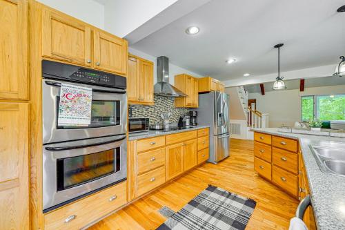 Porch, Yard & Creek Access: Spacious Sylva Home! in Forest Hills (NC)