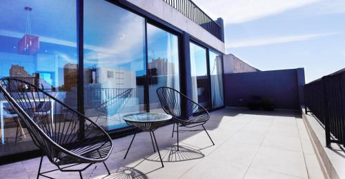 Balcony/terrace, Monroe Suites in Belgrano