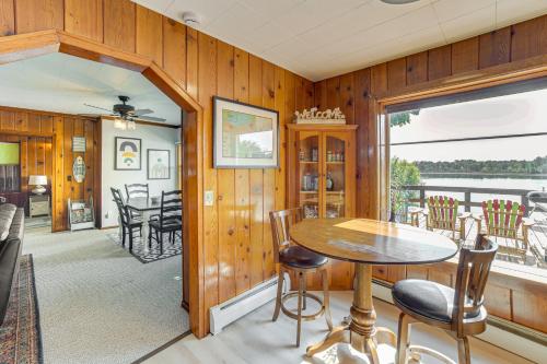 Waterfront Cottage with Dock and Views in Six Lakes! in Edmore, USA