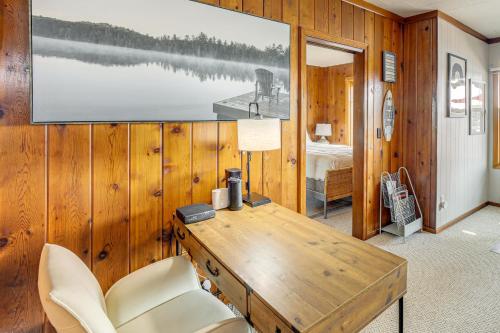 Waterfront Cottage with Dock and Views in Six Lakes! in Edmore, USA