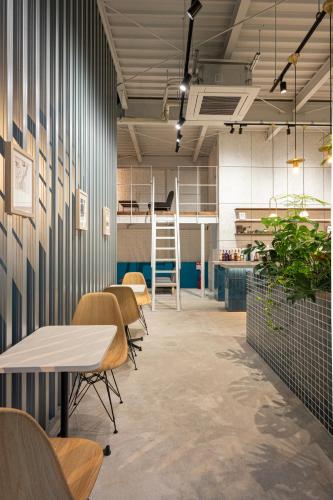 餐廳, café&stay notA in 瀨戶內