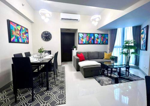 Cozy 2 Bedrooms in BGC with Balcony Bathtub 600Mbps, Manila (foto 3)