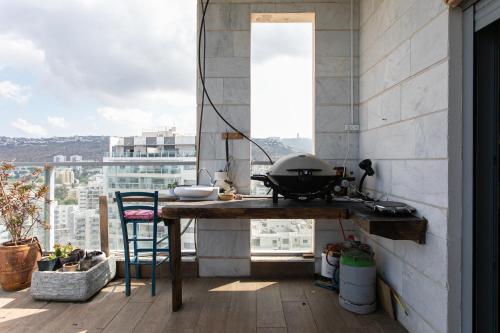 Tirat Carmel Penthouse in Mount Carmel