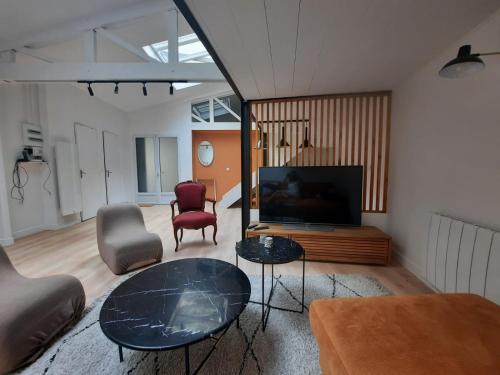 Loft 4-5 personnes à Montmartre - parking privé sur réservation, París (foto 10)