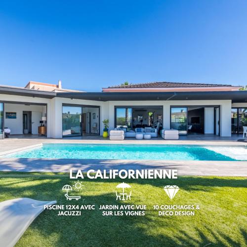 Viesnīcas āriene, La Californienne - Villa contemporaine design in Sauvian
