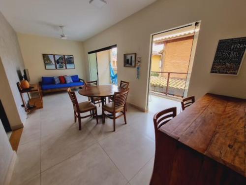 Apto com 2 dorm com churrasqueira e piscina - PG5, Ubatuba