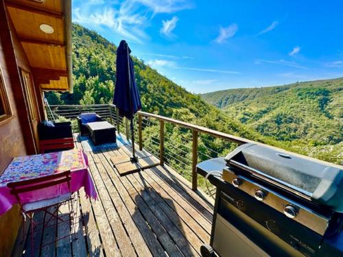 Chalet sur pilotis avec piscine privée (Chalet sur pilotis avec piscine privee) in Coaraze