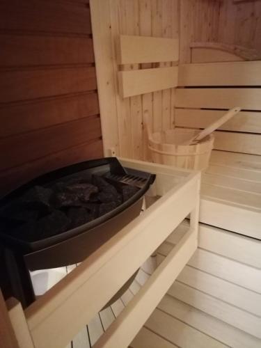 ซาวน่า, Apartmán Za vodou (Apartman Za vodou) in ปลอสติน