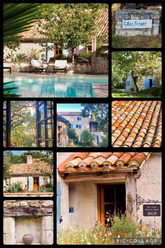 Chez Berger, 2 persoons gastenkamer, 1 hond toegestaan in overleg chambre d'hôte Flaugnac