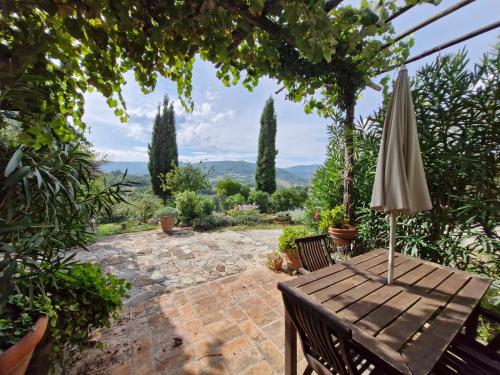 MIMOSA at Pietraie a nice studio with terrace on the Valley, Montecastelli Pisano (fotografie 3)