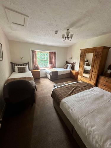 Twin room, garden view