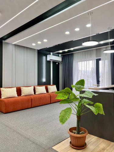 Lobby, Suncor Hotel in Karakol