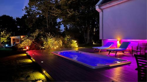 EDEN Locquirec - Piscine & Spa Chambre d hôtes chambre d'hôte Domaine de Moulin Mer